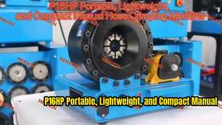 P16HP 휴대용, 경량 및 소형 수동 호스 압착기