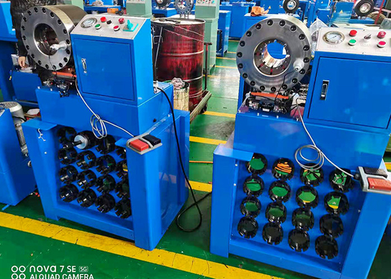 Finn Power Swage High Pressure Hydraulic Hose Crimping Machine 2 Inch Hose Press